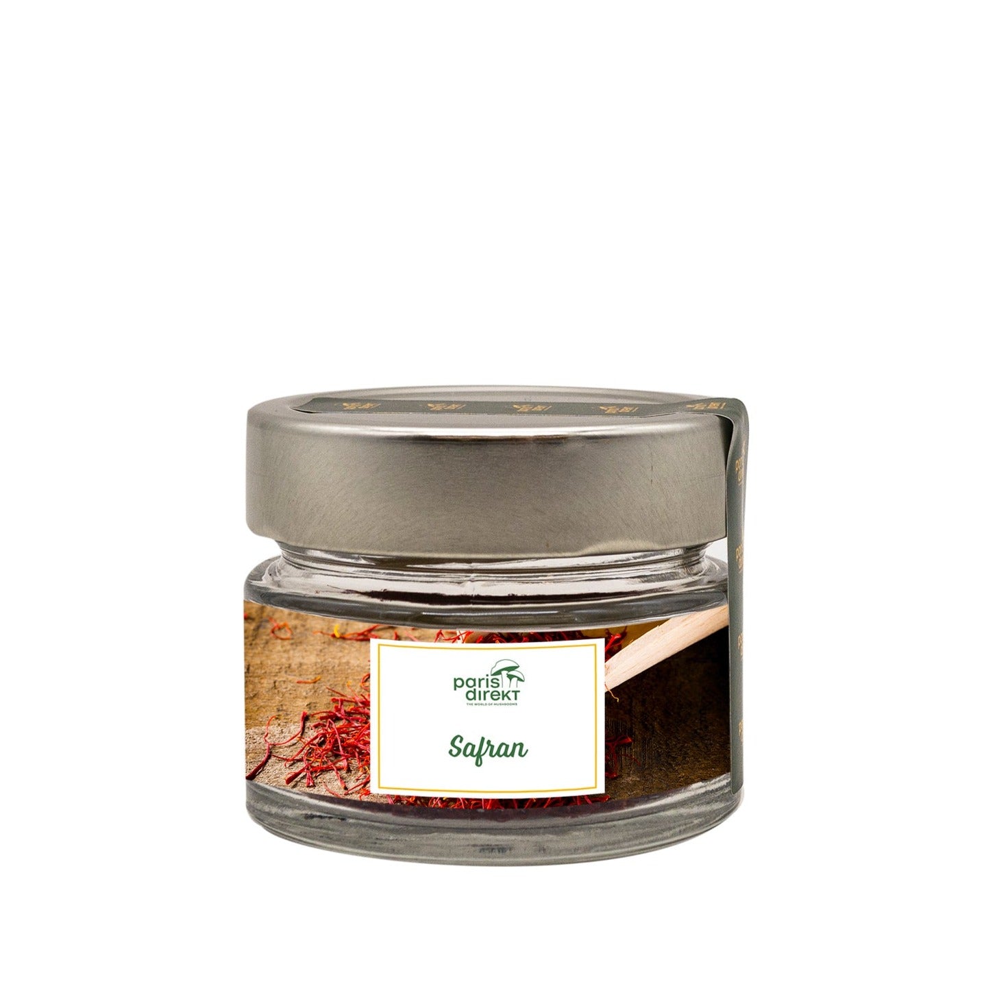 Iranischer Safran in Sargol Qualität im 5g Glas von Paris Direkt.