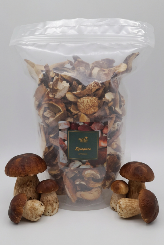 Steinpilz Bruch getrocknet
